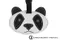 OT旅遊配件 可愛動物系列 行李箱吊牌-熊貓