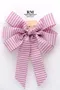 童話笑臉貓蝴蝶結(PF146E-3/Fairytale Smiling Cat Butterfly Bow) ｜手作｜布置｜紫色｜緞帶用途