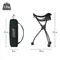 [ Coleman ] 360度旋轉凳-橘色/石南灰/黑色 CM-38331 CM-38342 CM-38316