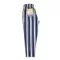 COOKMAN Chef Pants Awning Stripe Navy 231-11803