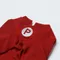 PEHOM 華夫格刺繡貼T恤 - 紅色 (六種尺寸)