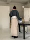 LINENNE－vintage layered crop mtm (3color)：短版不修邊棉質上衣/品牌自訂款