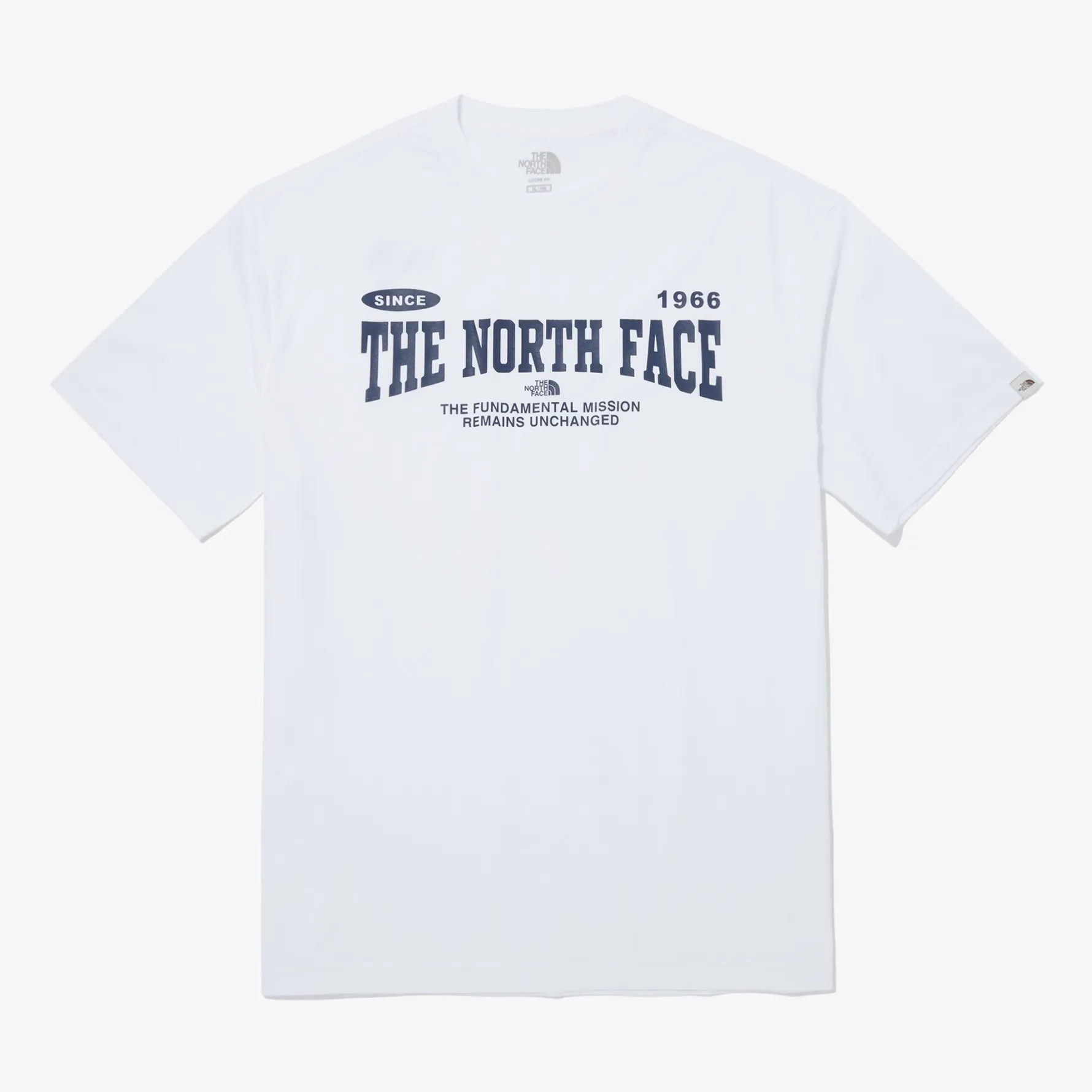 THE NORTH FACE TEAM ARCHIVE 白標文字LOGO 短袖NT7UQ07