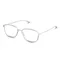 【NOOZ】時尚造型老花眼鏡 －鏡腳便攜 Faro款（透明色）