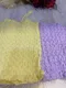 皺布馬卡龍背心-(黃/紫色)