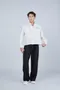 【23SS】韓國 雙口袋立領造型襯衫