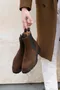 BASILE COMMANDO BROWN SUEDE LAST 7505