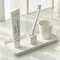 Decoview－矽藻土牙刷架套組：牙刷架+托盤+漱口杯