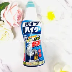 日本kao 花王haiter 高黏度水管清潔凝膠衛浴廚房水管排水孔清潔除菌500g 和泰美妝