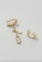 【🇯🇵日選物】GOLDY｜Barbell x Pearl Charm Ear Cuff