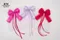 甜心飄帶蝴蝶結 (Sweet Streamer Bow)｜愛心｜情人節｜可愛｜裝飾｜緞帶王｜優雅｜髮飾｜粉色