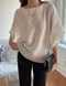 【預購】正韓 交疊荷葉袖圓領素面上衣