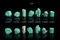超光雲南祖母綠原礦7~7.9ct