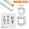 【鹿屋燈飾】舞光 翅膀鋁槽燈具LED-1010ATWG1-1