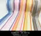K849-38 撞色跳色緞帶38MM  (K849-38 Tricolor Srtipes Woven Ribbon 38MM)