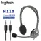 【羅技 Logitech】H110 雙線頭耳麥組合 3.5MM 耳機麥克風 頭戴耳機 視訊會議