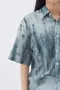 【23SS】韓國 水墨暈染短袖襯衫