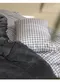 韓製寢具MAATILA－M2抗敏護理內刷毛棉被：鐵灰格紋！