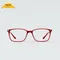 【NOOZ】時尚造型老花眼鏡－鏡腳便攜款（矩形－紅色）