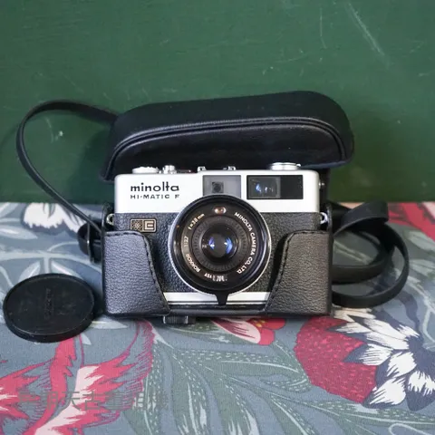 F 【整備済・美品】MINOLTA f2.7 HI-MATIC 黒 38mm