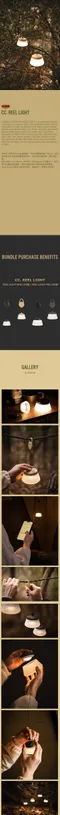 [ CARGO ] REEL LIGHT MINI LED燈-四色｜KC認證 露營燈 氣氛燈 戶外燈
