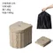 [ Mobi Garden ]  戶外折疊馬桶-黑色/沙色 │ 兩色/兩款式 耐重100kg 戶外馬桶 戶外 露營 可當垃圾桶 (附收納袋)