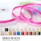 K727N 中五彩半緞半紗緞帶 9mm(K727N Half Sheer Half Satin Ribbon -9mm)