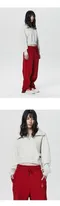 【22FW】 2113 Studio 音符圖案休閒寬褲 (紅)