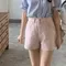 Slowand－柔和粉色棉質短褲：2 size