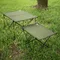 橄欖綠【Outdoorbase】納米鋁合金輕量桌-S  25650  摺疊桌 輕便桌 露營桌