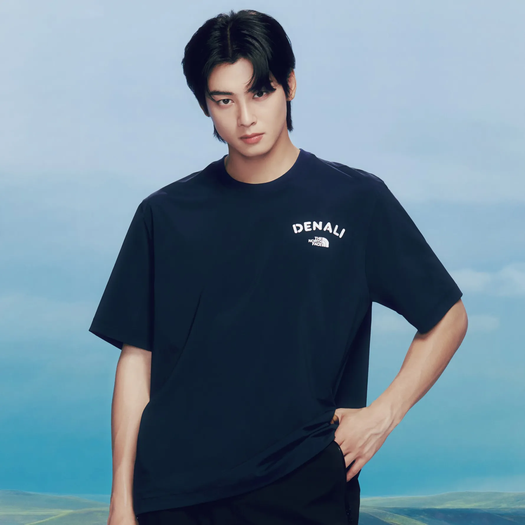 The North Face ★ M'S ICE DAY TECH S/S R/TEE - NT7UR02 M'S ICE DAY TECH S/S R/TEE - 노스페이스