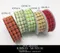 KC4740 絨毛感緞帶 25MM  (KC4740 Velvet Plaid Ribbon -25MM)