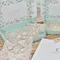 唯美細骨亮片刺繡蕾絲桌巾 Angelina- 香檳帶米骨線(精緻版11件/豪華版12件組)