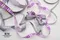 <特惠套組>灰紫色個性套組 緞帶套組 禮盒包裝 蝴蝶結 手工材料