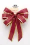 歡慶煙火蝴蝶結(W224/Festive Fireworks Butterfly Bow) ｜手作｜布置｜金色｜緞帶用途