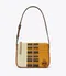 TORY BURCH MCGRAW WOVEN STRIPE BOXY SHOULDER BAG