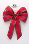 聖誕跳色蝴蝶結(W918G/Christmas Gradient Butterfly Bow) ｜手作｜布置｜白色｜緞帶用途