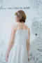純白細壓褶 法式排釦肩綁帶洋裝