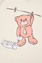 【22SS】 Nerdy 吊單槓熊熊短袖Tee(奶油白)