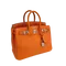HERMÈS Vintage |  橘色銀釦TOGO皮Birkin25cm 手提包