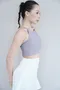 Dynamic 削肩螺紋 Bra Top | 3色