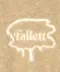 【24FW】Fallett 毛邊LOGO針織上衣(褐)