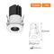【鹿屋燈飾】舞光 Ø25mm /Ø35mm尼克防眩崁燈D-2DOK1N