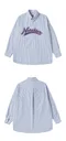 【23FW】Beyond Closet 球隊LOGO造型襯衫(藍)