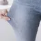 正韓 復古水洗 超彈性優雅靴型褲 (小喇叭)