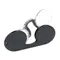 【NOOZ】時尚造型老花眼鏡－橢圓形（黑色）