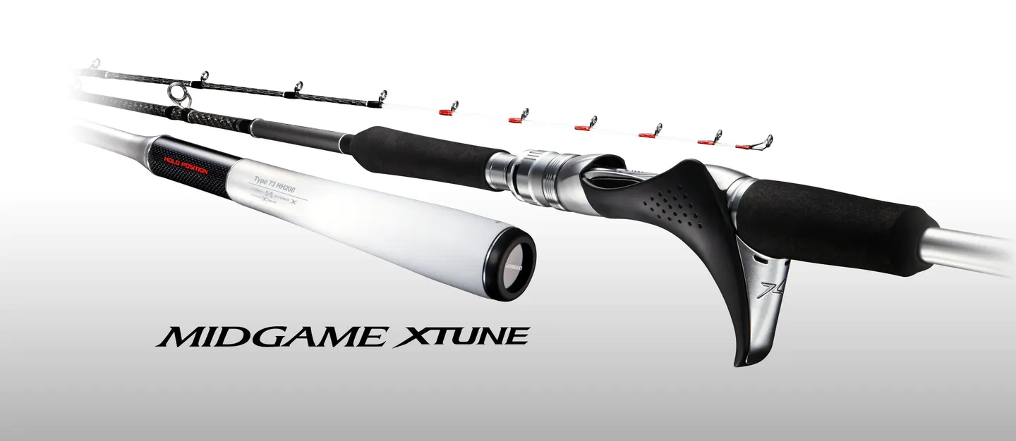 21年Shimano MIDGAME XTUNE X SEAT 極致槍式握柄船竿