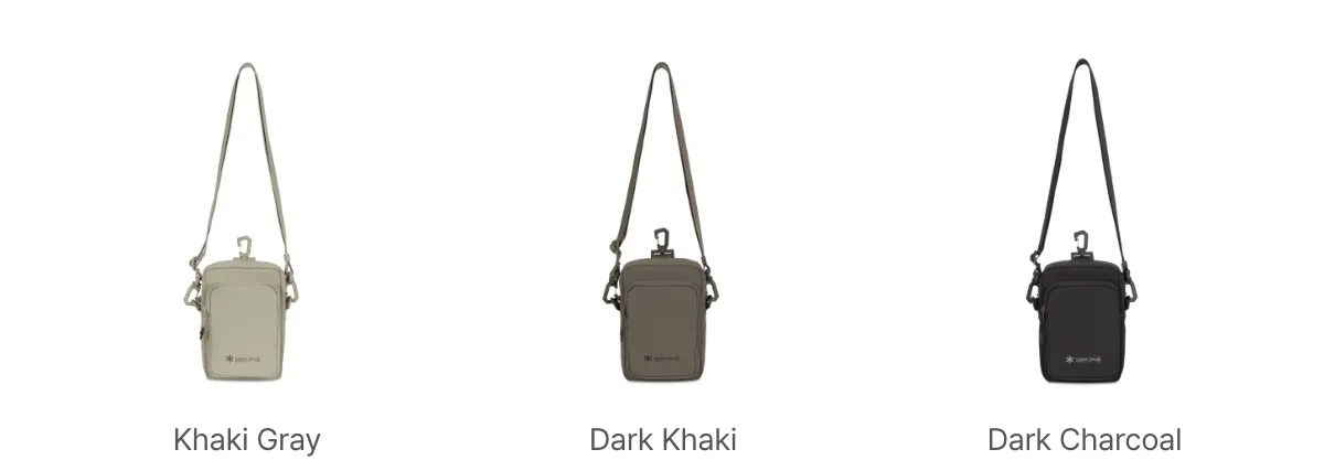 PEAK■Dual Tech Mini Crossbag ■送料込 SNOWPEAK□Dual Tech Mini Crossbag □送料込 (Snow Peak