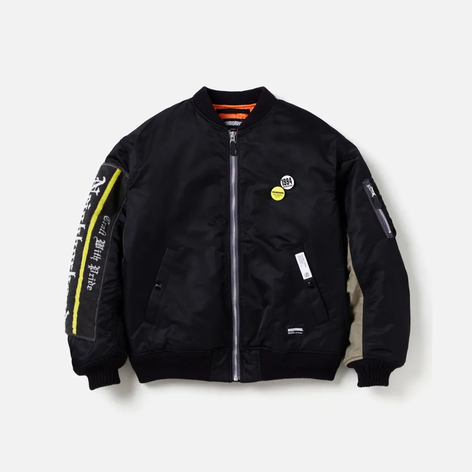 NEIGHBORHOOD｜2024AW MA-1 FLIGHT JACKET MOD｜242UTNH-JKM03