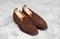 NICODEME BROWN SUEDE LAST 9095